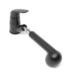 Dřezová baterie S-Line Pro s vytahovací sprškou, 2 proudy černá matná SIKOBSLPRO283C