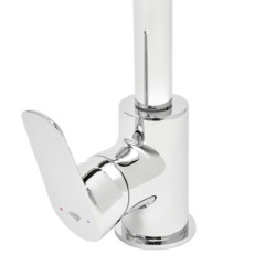 Dřezová baterie SAT Mood s otočným ramínkem chrom SATBSMOOD280K