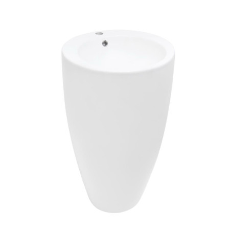 Volně stojící umyvadlo SAT Fusion 85x50 cm otvor pro baterii uprostřed SATFUS8550