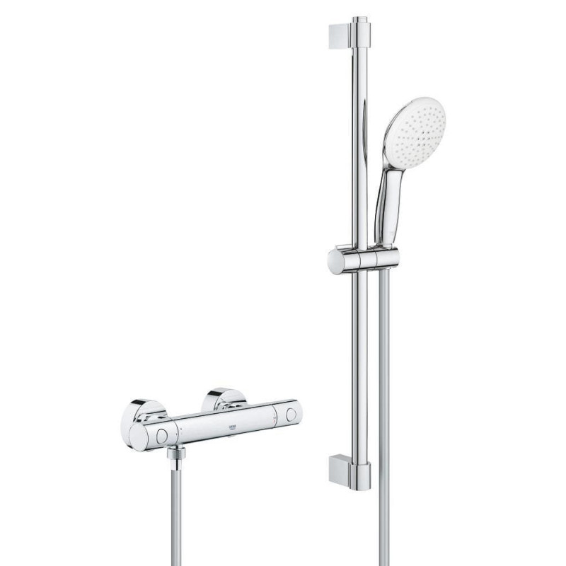 Sprchová baterie GROHE Grohtherm 800 Cosmopolitan se sprchovým setem chrom 34768001