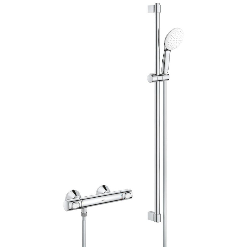 Sprchová baterie GROHE Grohtherm 500 se sprchovým setem chrom 34797001