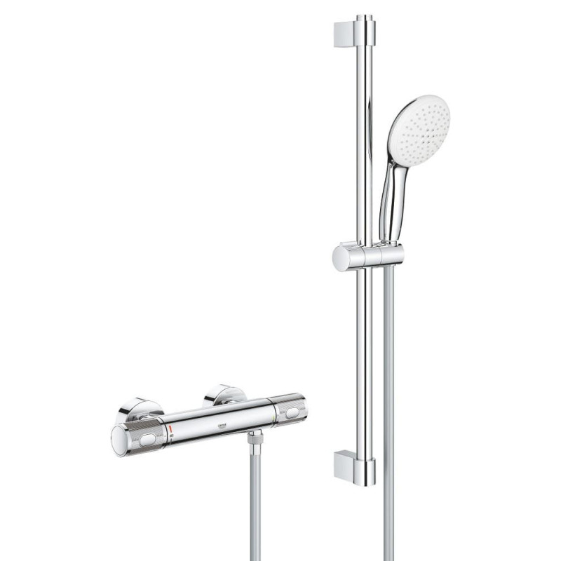 Sprchová baterie GROHE Grohtherm 1000 Performance se sprchovým setem chrom 34834001