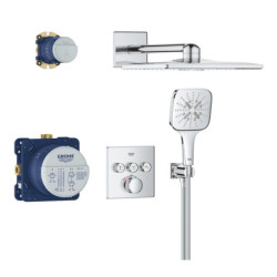 Sprchový systém GROHE Grohtherm SmartControl včetně podomítkového tělesa chrom 34864000