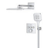 Sprchový systém GROHE Grohtherm SmartControl včetně podomítkového tělesa chrom 34864000
