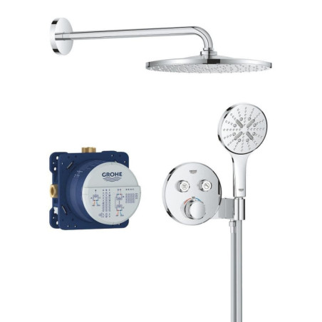 Sprchový systém GROHE Grohtherm SmartControl včetně podomítkového tělesa chrom 34866000