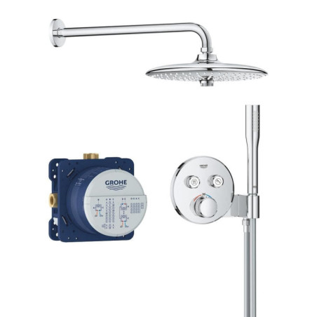 Sprchový systém GROHE Grohtherm SmartControl včetně podomítkového tělesa chrom 34867000