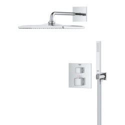 Sprchový systém GROHE Grohtherm Cube včetně podomítkového tělesa chrom 34868000