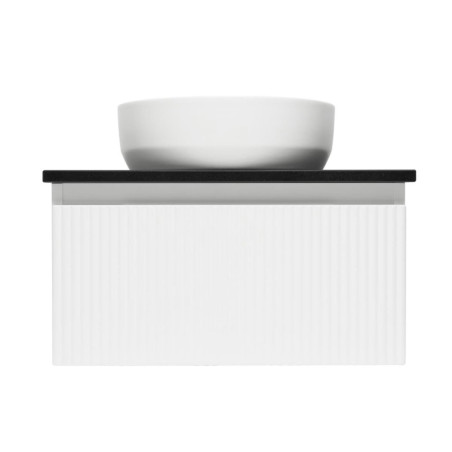 Koupelnová skříňka s žulovou deskou SAT Evolution 58x30x44,8 cm bílá mat SATEVO60WMZ