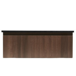 Koupelnová skříňka s žulovou deskou SAT Evolution 98x30x44,8 cm ořech mat SATEVO100NAZ
