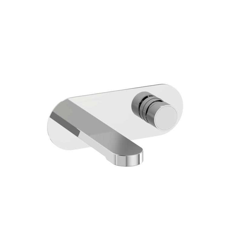 Umyvadlová baterie SAT Fusion včetně podomítkového tělesa bílé sklo SATBSFU101BS