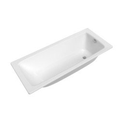 Obdélníková vana SAT Feel 160x70 cm smaltovaná ocel levá i pravá SATVFEEL160