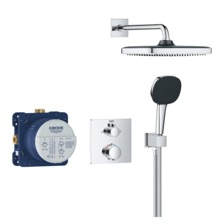 Sprchový systém GROHE Precision včetně podomítkového tělesa chrom 34882000