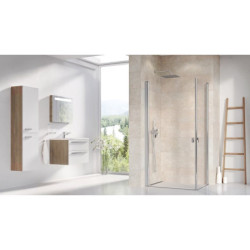 Sprchový kout 100 cm Ravak Chrome 1QVA0101Z1