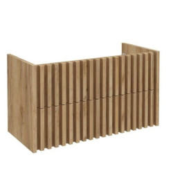 Koupelnová skříňka s krycí desku SAT Delano 100x56x46 cm dub mat DELANO100ZDDE