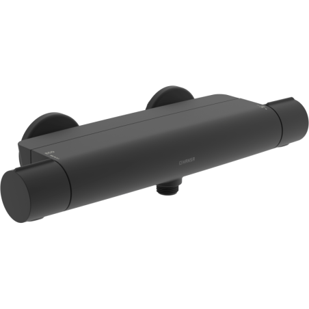 Sprchová baterie Hansa Optima bez sprchového setu 150 mm černá matná 6514020133