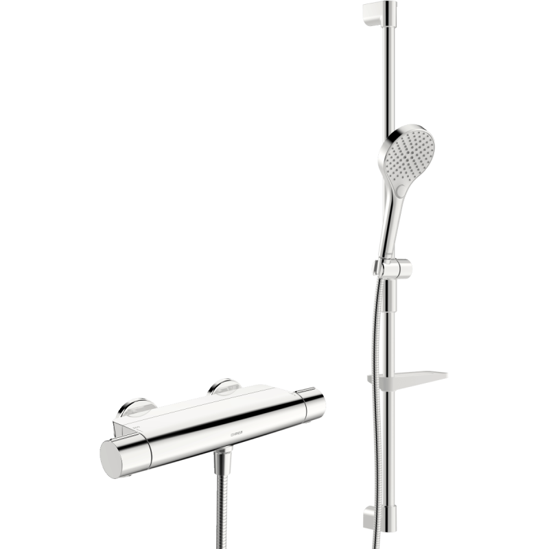 Sprchová baterie Hansa Optima se sprchovým setem 150 mm chrom 48130331