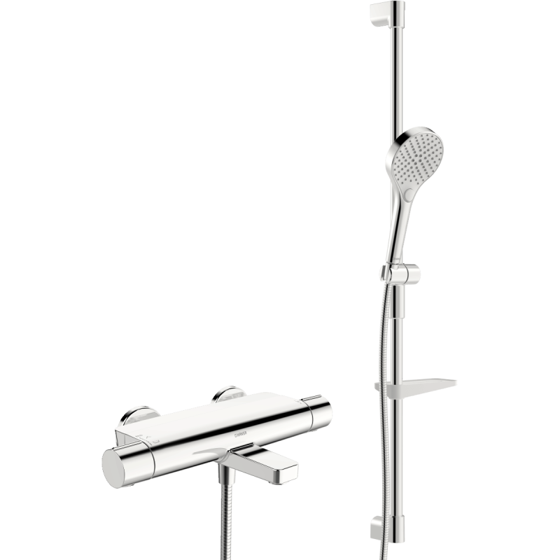 Vanová baterie Hansa Optima se sprchovým setem 150 mm chrom 48372331