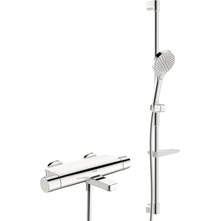 Vanová baterie Hansa Optima se sprchovým setem 150 mm chrom 48372331