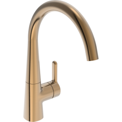 Dřezová baterie Hansa Designo s otočným ramínkem broušený bronz 5101228381