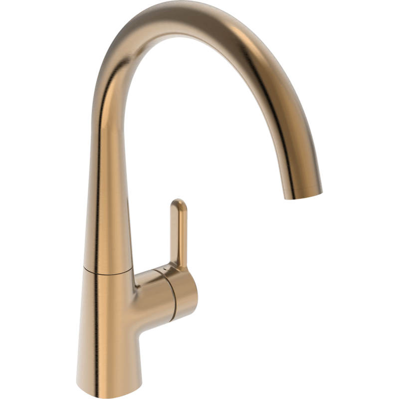 Dřezová baterie Hansa Designo s otočným ramínkem broušený bronz 5101228381