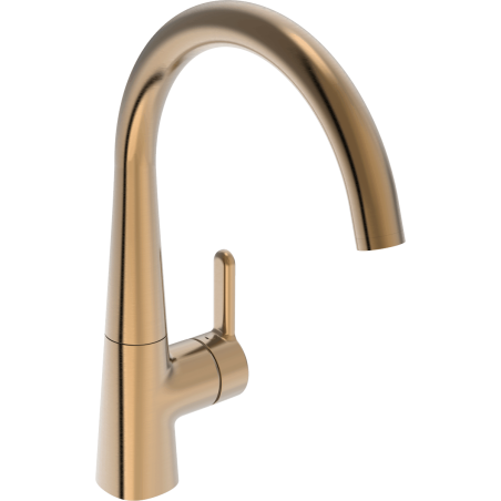 Dřezová baterie Hansa Designo s otočným ramínkem broušený bronz 5101228381