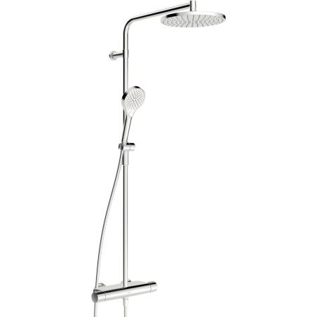 Sprchový systém Hansa Viva s termostatickou baterií chrom 65159201