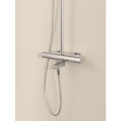 Sprchový systém Hansa Viva s termostatickou baterií chrom 65162201