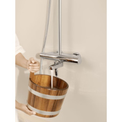 Sprchový systém Hansa Viva s termostatickou baterií chrom 65162201