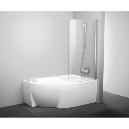 Vanová zástěna Ravak Rosa 150x100 cm Bright Alu 7QRS0C00Y1