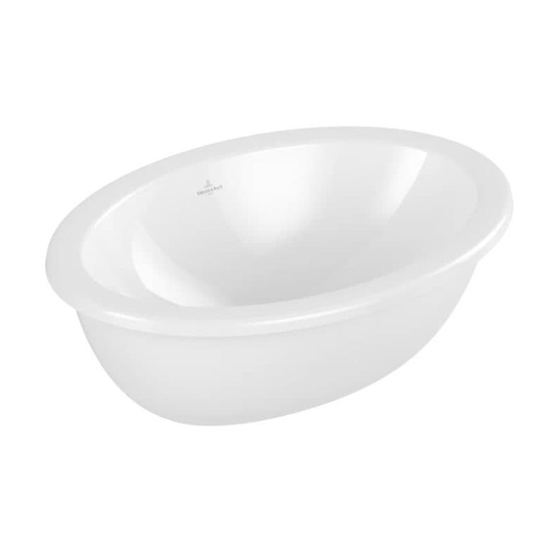 Zápustné umyvadlo Villeroy & Boch Loop & Friends 48,5x32,5 cm bez otvoru pro baterii 4A540001