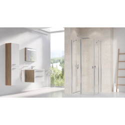 Sprchový kout 120 cm Ravak Chrome 1QVG0U00Z1