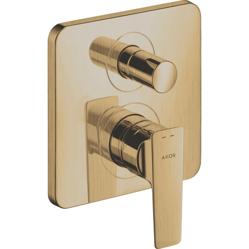 Sprchová a vanová baterie Hansgrohe AXOR Citterio E kartáčovaný bronz 36457140