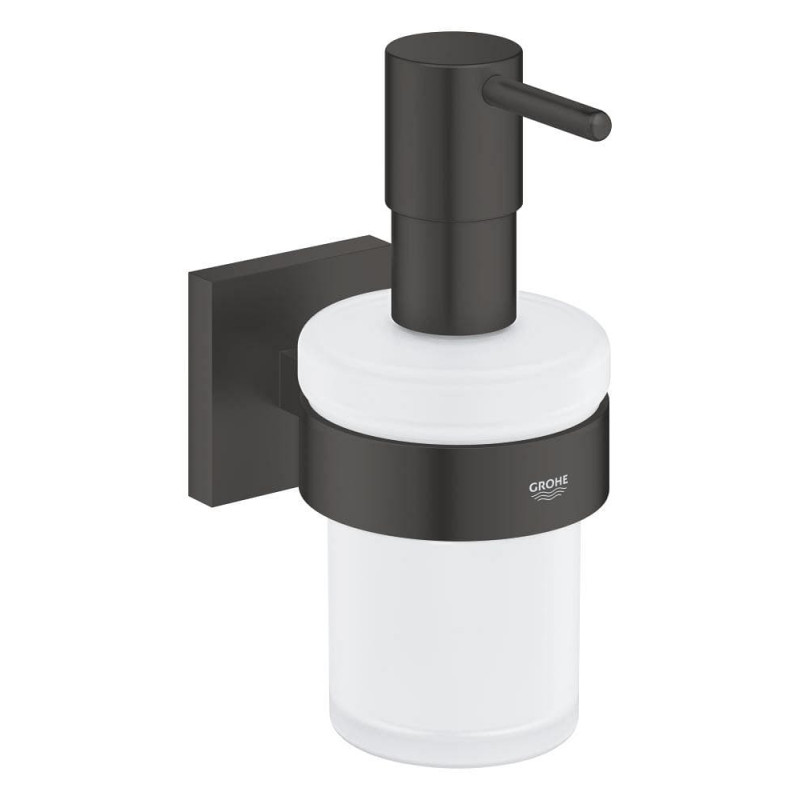 Dávkovač mýdla GROHE Start Cube černá mat 410982430