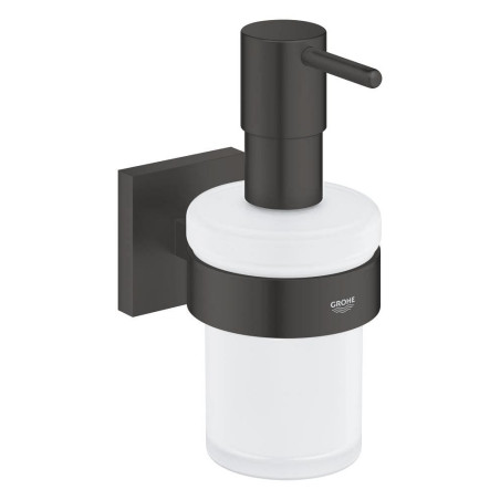 Dávkovač mýdla GROHE Start Cube černá mat 410982430