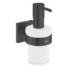 Dávkovač mýdla GROHE Start Cube černá mat 410982430