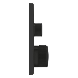 Sprchová a vanová baterie GROHE Grohtherm Smartcontrol bez podomítkového tělesa phantom black 102166KF00