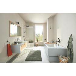 Držák ručníků GROHE Essentials černá mat 1024612430