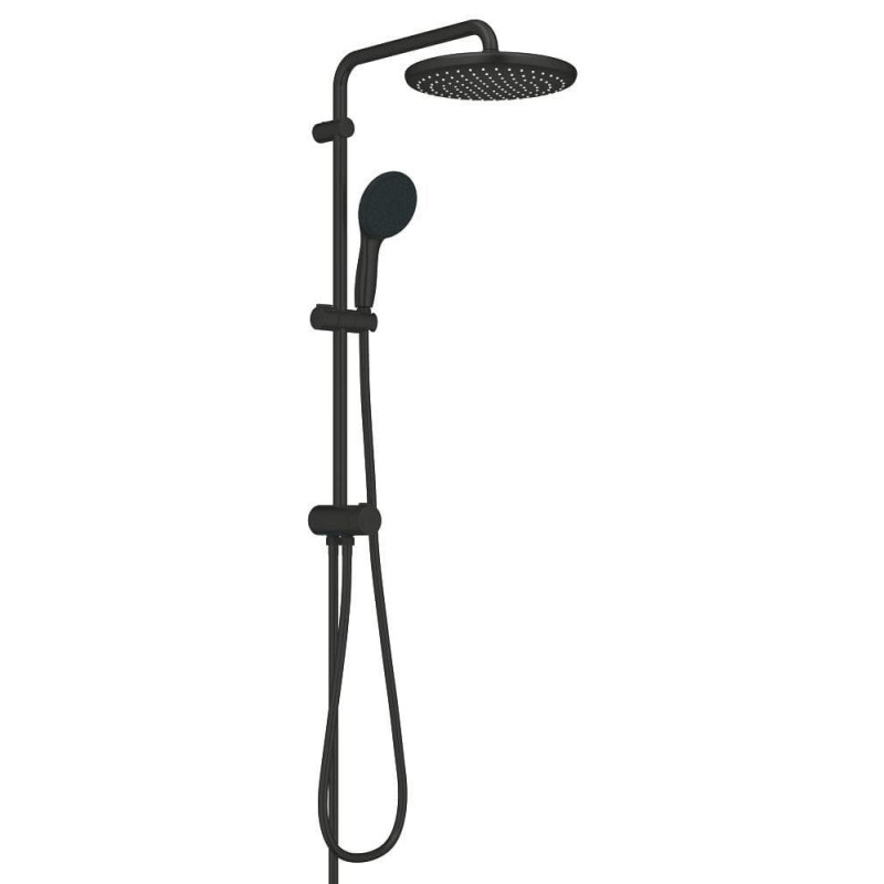 Sprchový systém GROHE Tempesta System bez baterie černá matná 269802431