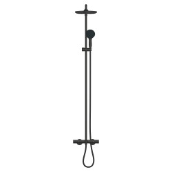 Sprchový systém GROHE Vitalio Start System s vanovým termostatem černá matná 269882431