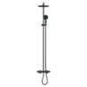 Sprchový systém GROHE Vitalio Start System s vanovým termostatem černá matná 269882431