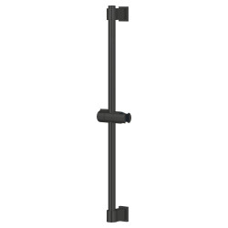 Sprchová tyč GROHE Vitalio Universal lepením i vrtáním černá matná 277242431