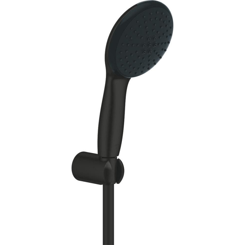 Sprchová hlavice s hadicí GROHE Vitalio Start lepením i vrtáním černá matná 279502431