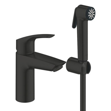 Umyvadlová baterie GROHE Eurosmart s bidetovou sprškou černá matná 231242433