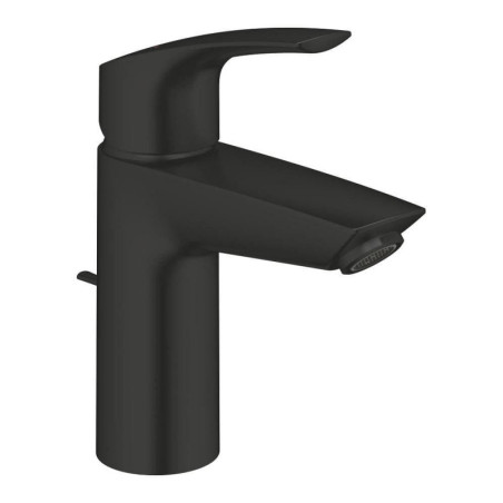Umyvadlová baterie GROHE Eurosmart s výpustí černá matná 332652433