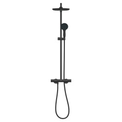 Sprchový systém GROHE Vitalio Start System s termostatickou baterií černá matná 266772431