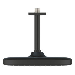 Hlavová sprcha GROHE Tempesta Cube včetně sprchového ramena černá matná 266882430