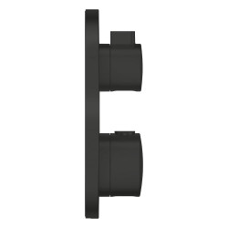 Sprchová baterie GROHE Grohtherm bez podomítkového tělesa černá matná 1022082430