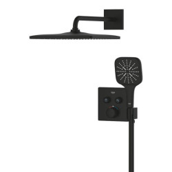 Sprchový systém GROHE Grohtherm Smartcontrol včetně podomítkového tělesa phantom black 34865KF0