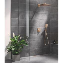 Sprchový systém GROHE Grohtherm SmartControl včetně podomítkového tělesa kartáčovaný Warm Sunset 34864DL0