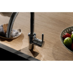 Dřezová baterie Hansa Vantis s otočným ramínkem chrom 52202267